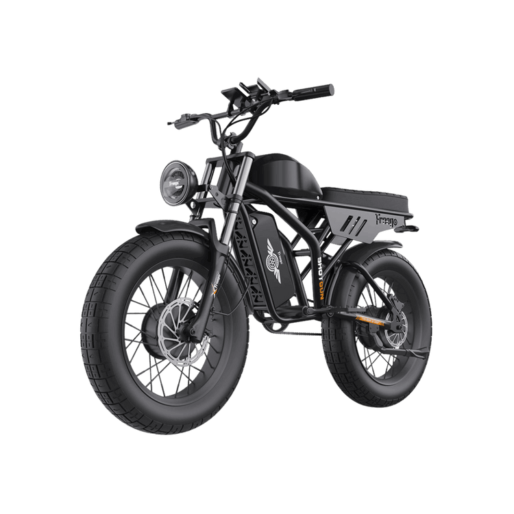 Freego F3 Pro Max advanced fat-tire eBike, transparent background