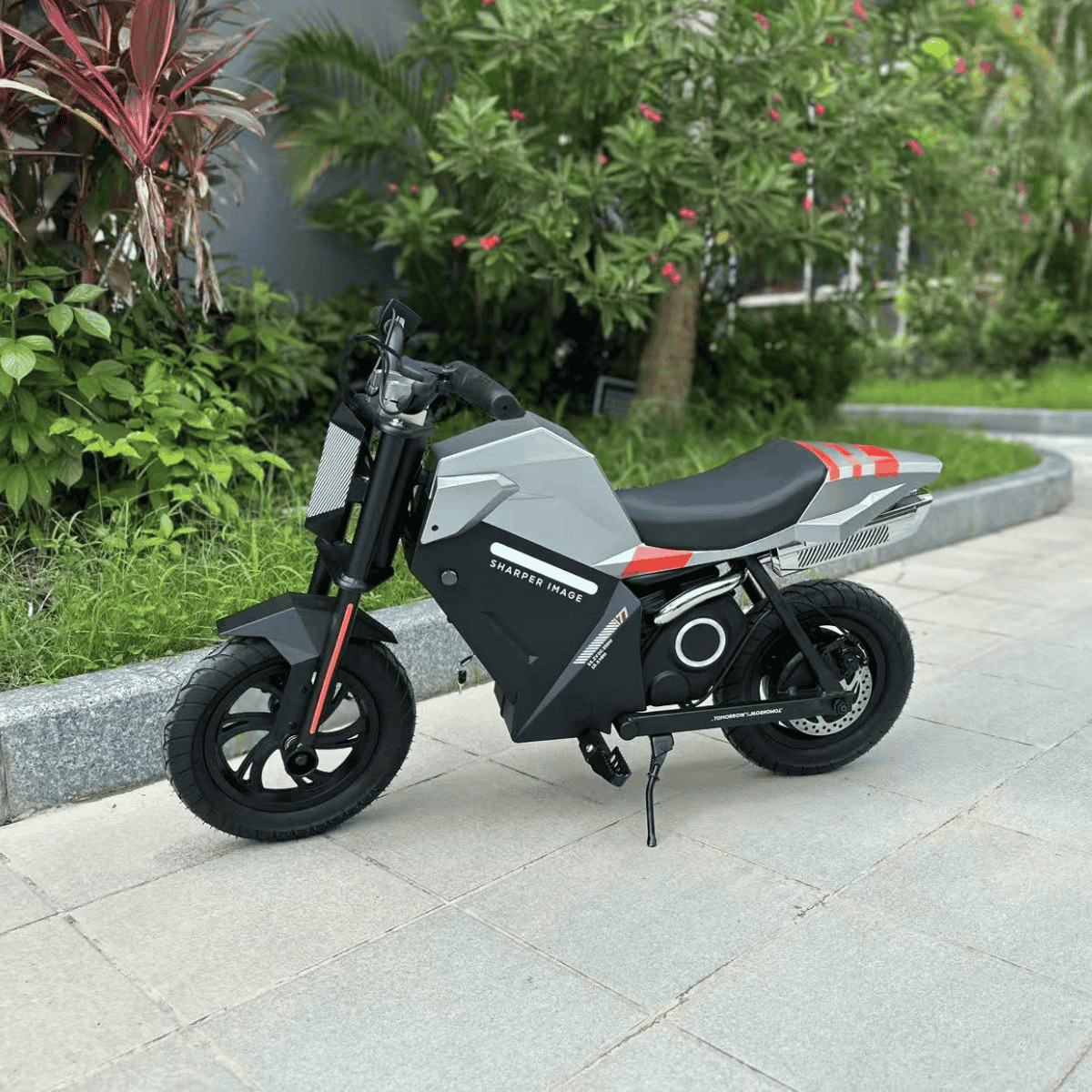 Freego K1 kids electric motorbike displayed outdoors