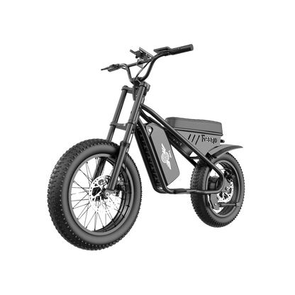 Freego M1 dirt eBike, transparent background
