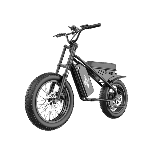 Freego M1 dirt eBike, transparent background