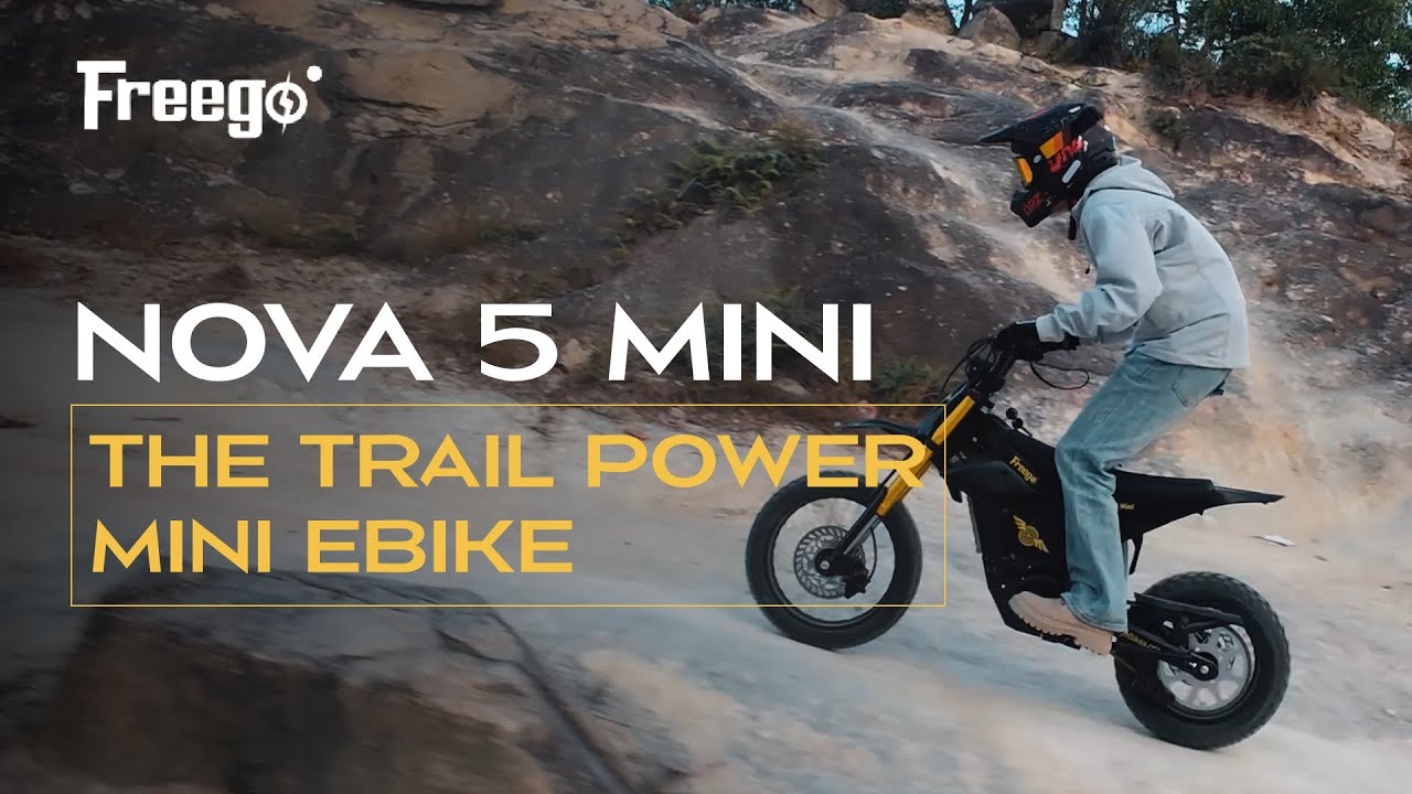 Poster image of showcasing Freego Nova 5 Mini Freego-Bikes