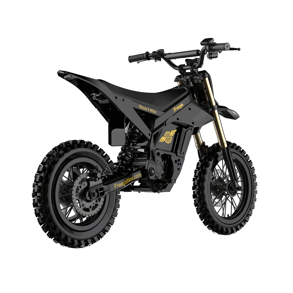 Freego Nova 5 Mini electric bike right side profile transparent background