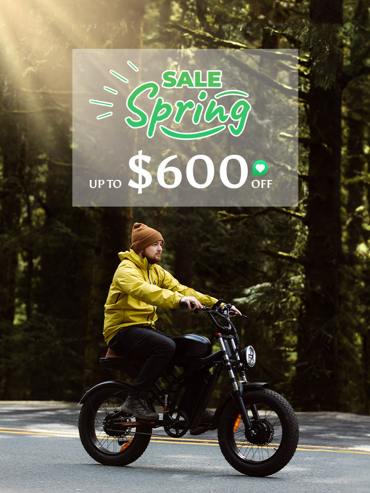 electric motorcycle spring sale