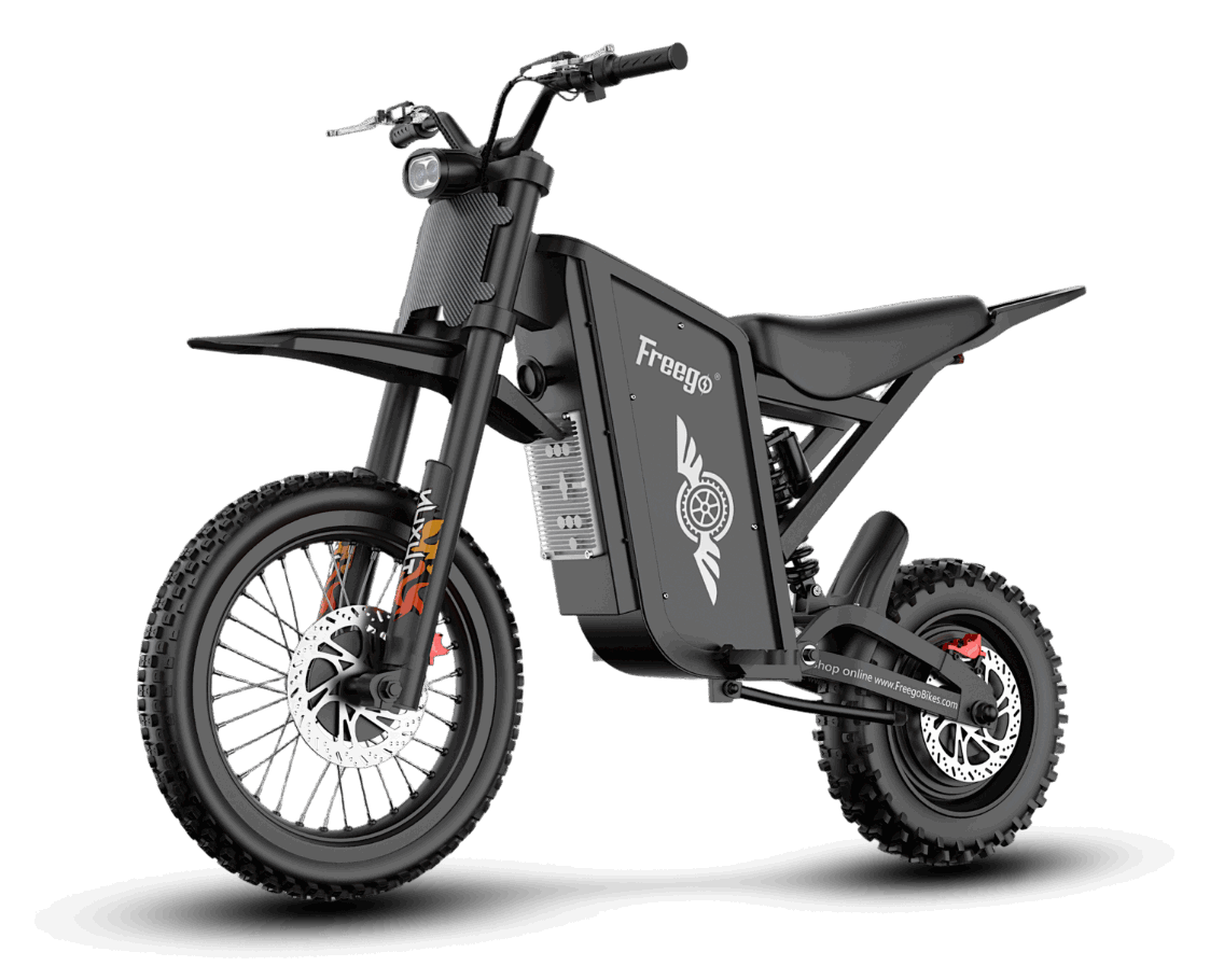 Freego X0 electric bike with transparent background
