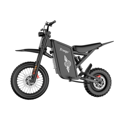 Freego X0 ebike left side studio shot
