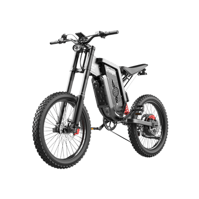 Freego X2 all-terrain dirt eBike for outdoor adventures, transparent background