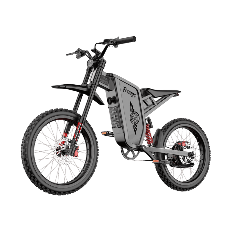 best seller Freego X2 Pro All-Terrain Dirt eBike $2,299.00 $2,499.00 6000W MOTOR (PEAK) 50 MPH TOP SPEED
