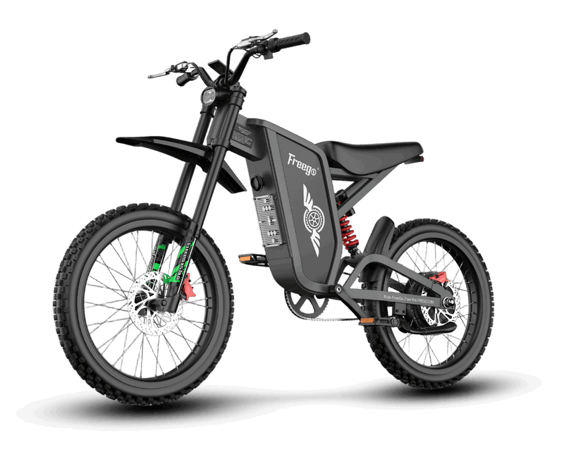 Freego X2 Pro electric bike with transparent background