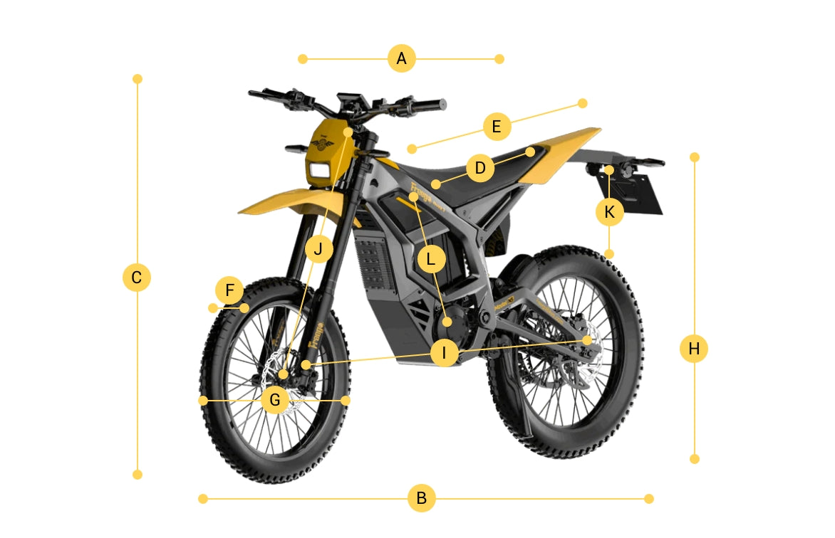 nova 5 electric motorbike size