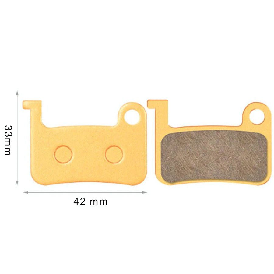 E bike semi particles instant braking anti friction brake pads