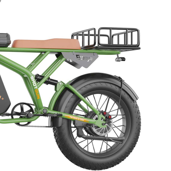 Foldable Rear Cargo Rack For Electric Bike