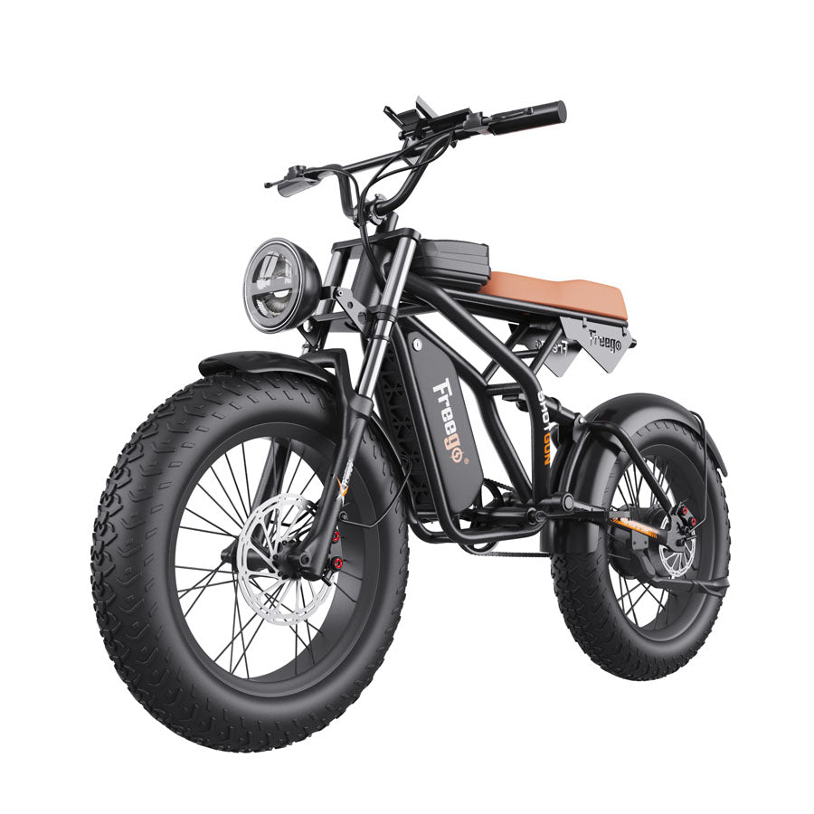 F1 Fat Tires Off Road Electric Bike Removable Battery