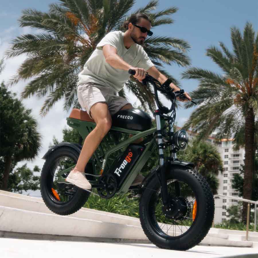 Freego Shotgun Flash F3 Pro Max Premium Electric Bike Dual Motor and U