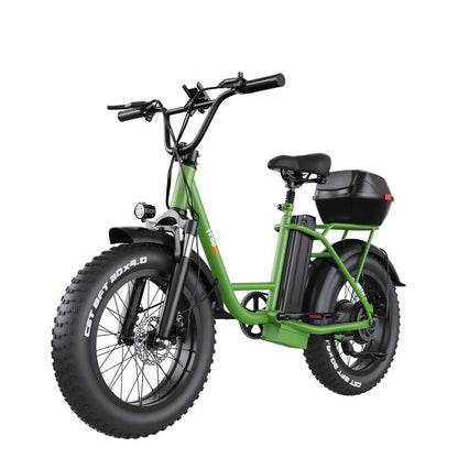 FB-20X Step-thru Electric Bike With Rear Trunk