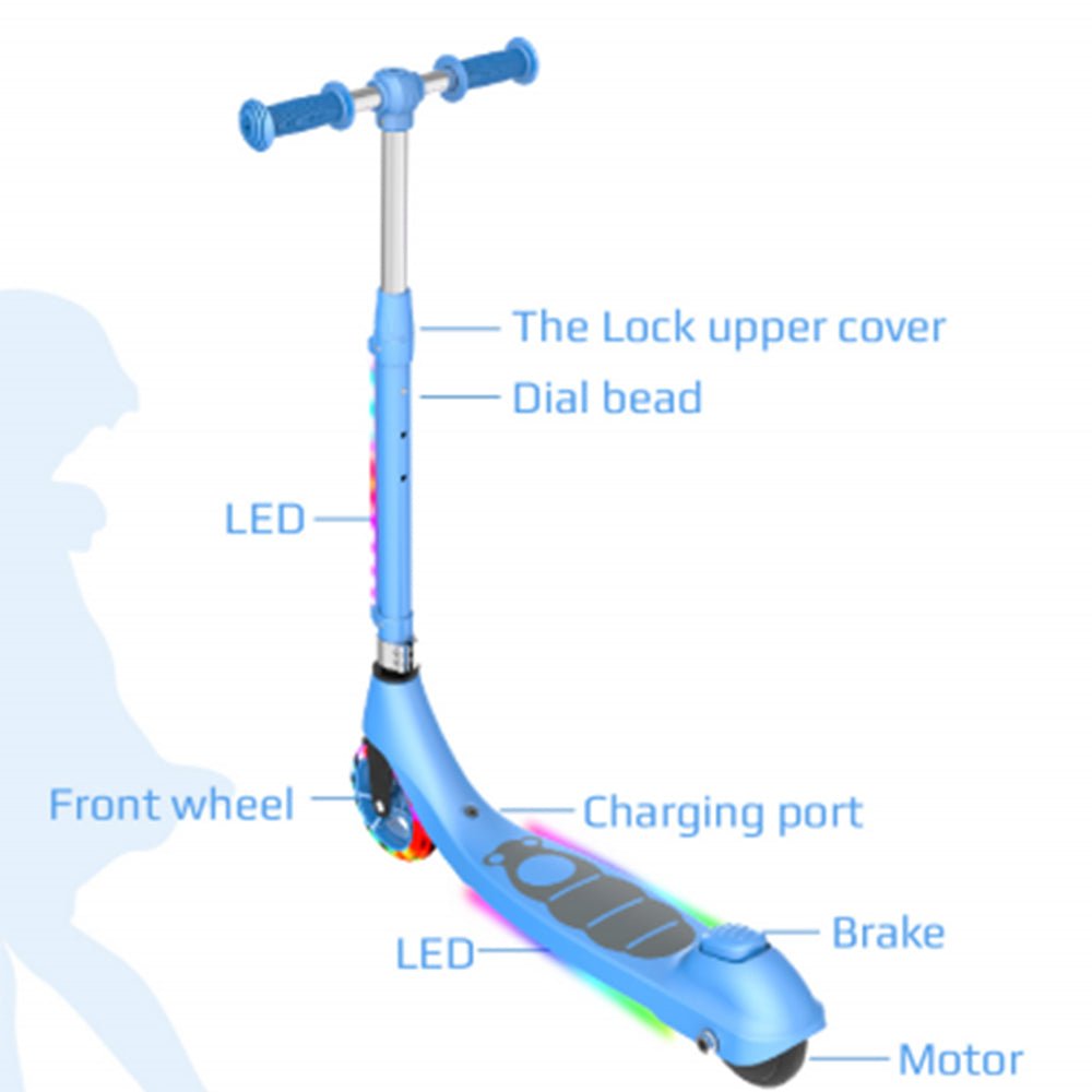 Freego F5 18V, 2Ah Lithium Battery Electric Kids Scooter