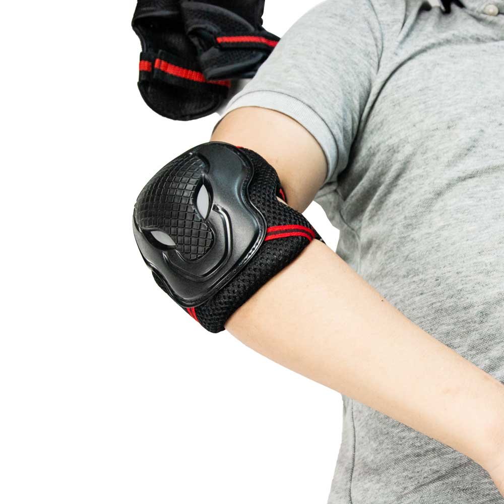 Red Elbow Pads